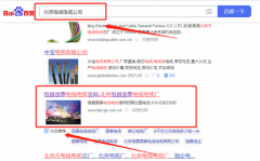 北京*昌國(guó)泰電線(xiàn)電纜廠(chǎng)優(yōu)化排名快上詞效果展示